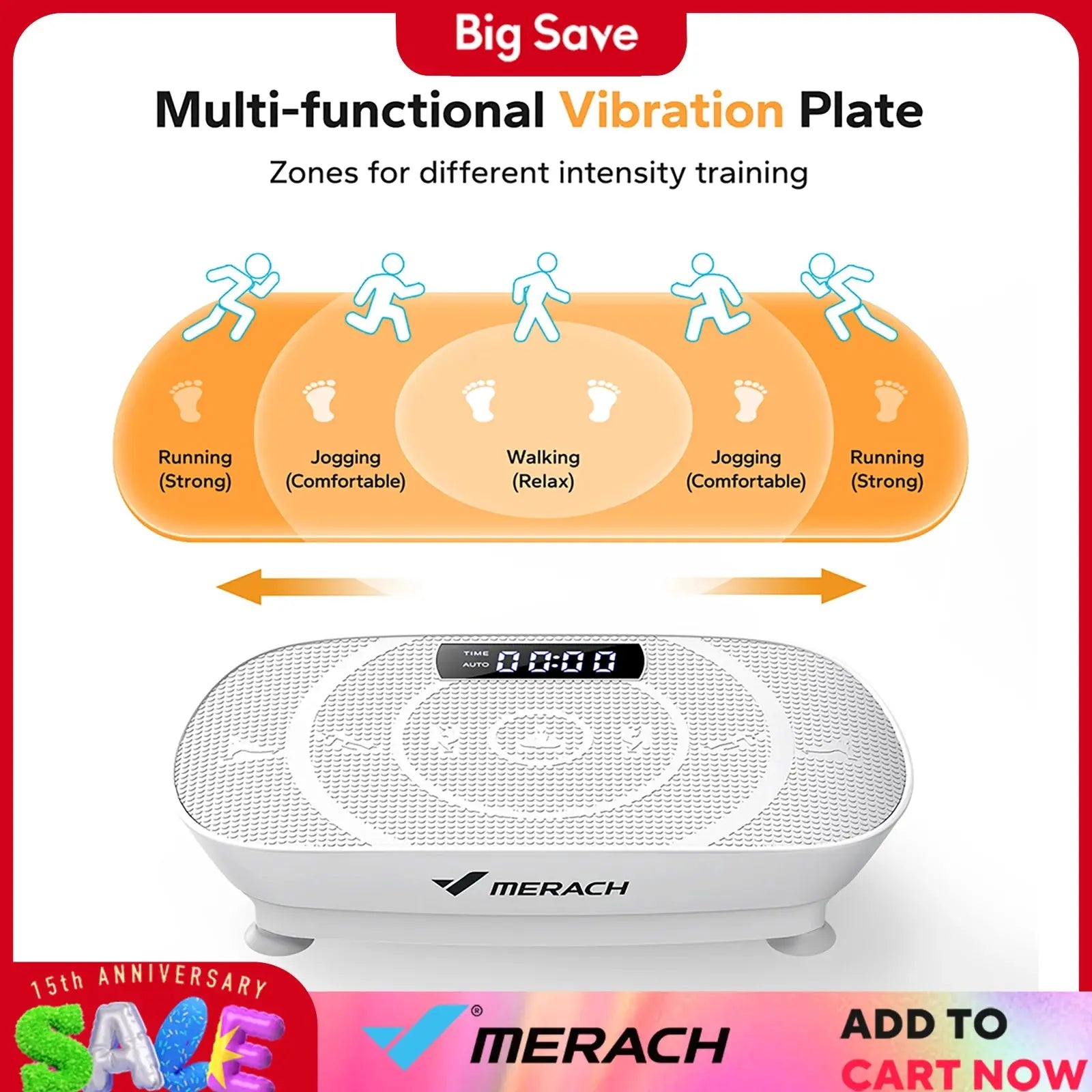 Vibration Plate Exercise Machine Whole Body Workout Power Vibrate Fitness Platform Vibration Plate Weight Loss & Shaping
